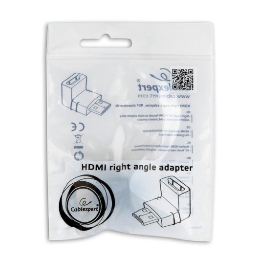 HDMI-Adapter Gembird A-HDMI90-FML Weiblich zu Männlich 90° Schwarz