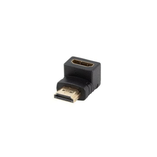 Adaptador HDMI Lanberg AD-HDMI-03 Hembra a Macho Angular Derecha Bolsa 1 pieza