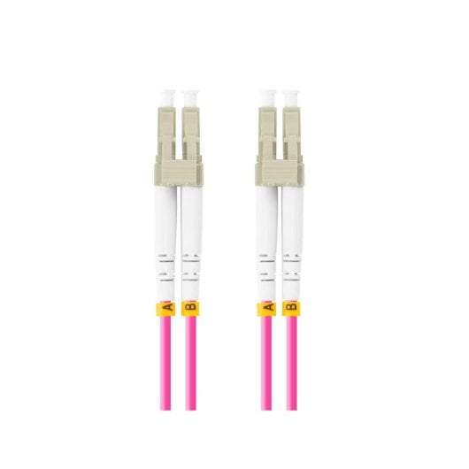 Lanberg FO-LULU-MD41-0050-VT Cabo Fibra Óptica OM4 5m LC a LC