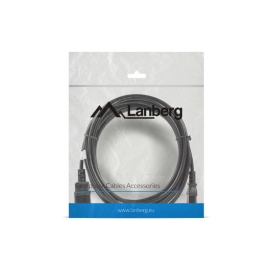 Cavo Lanberg CA-C13E-11CC-0050-BK 5 m C13 accoppiatore C14 accoppiatore Cavo Lanberg CA-C13E-11CC-0050-BK 5 m C13 accoppiatore C14 accoppiatore