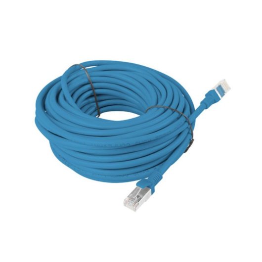 Cable de red Lanberg PCU6-10CC-1500-B 15m Cat6 U/UTP RJ-45 Azul