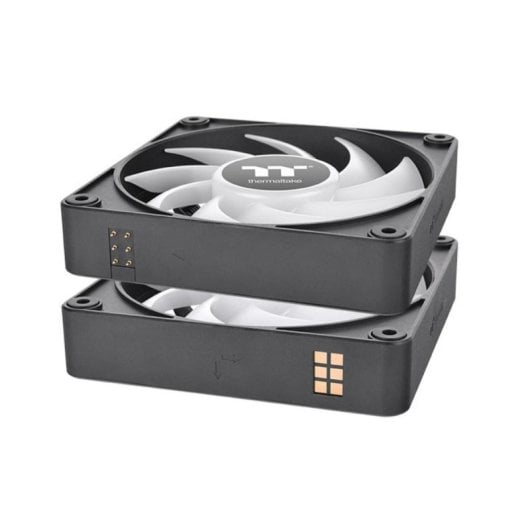 Thermaltake CT120 EX ARGB Pack 3x Ventoinhas 120mm 500-2000 RPM LED RGB Pretas