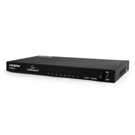 Splitter HDMI Gembird DSP-8PH4-03 Nero 8x HDMI 1920x1080 Full HD Splitter HDMI Gembird DSP-8PH4-03 Nero 8x HDMI 1920x1080 Full HD