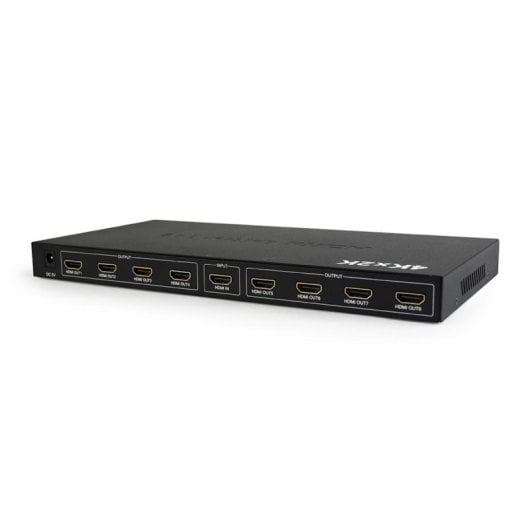 Splitter HDMI Gembird DSP-8PH4-03 Nero 8x HDMI 1920x1080 Full HD Splitter HDMI Gembird DSP-8PH4-03 Nero 8x HDMI 1920x1080 Full HD
