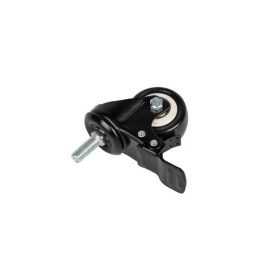 Rueda giratoria Lanberg AK-1601-B Negro Pack de 4 Unidades