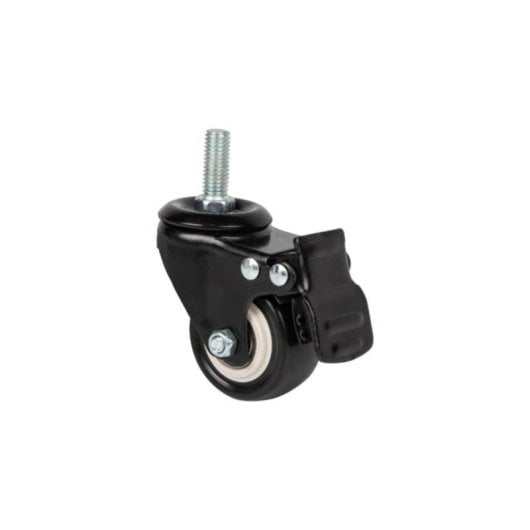 Rueda giratoria Lanberg AK-1601-B Negro Pack de 4 Unidades