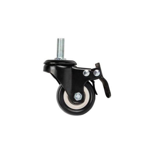 Rueda giratoria Lanberg AK-1601-B Negro Pack de 4 Unidades