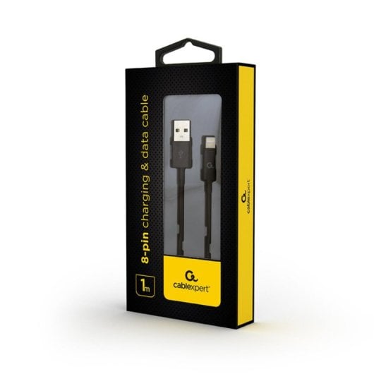 Cable Lightning Cablexpert CC-USB2P-AMLM-1M 1m USB A a Lightning Negro