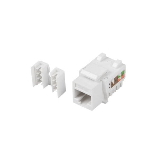Módulo RJ-45 Lanberg KSU5-1090 Angular Blanco LSA Hembra 22/26
