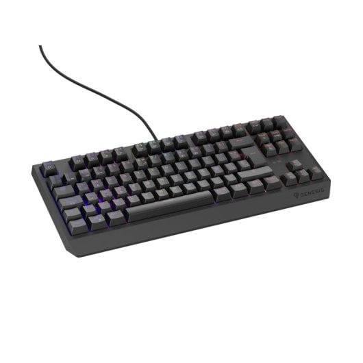Mechanische Tastatur Genesis Thor 230 TKL Layout DE RGB Beleuchtung USB Kabelgebunden