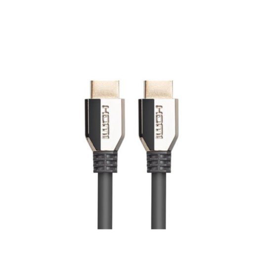 Cable HDMI Lanberg CA-HDMI-30CU-0010-BK 1m HDMI 2.1 48 Gbit/s Macho-Macho Chapado Oro
