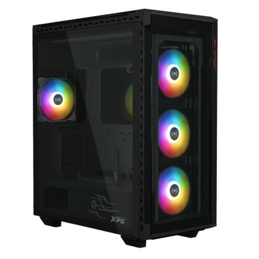Torre XPG BATTLECRUISER II ST ATX/EATX Vidrio Templado Iluminación RGB Negra