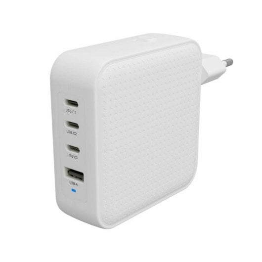 Cargador HYPER HJ1002WHWWGL 4x USB-C 1x USB 2.0 Carga Rápida Blanco