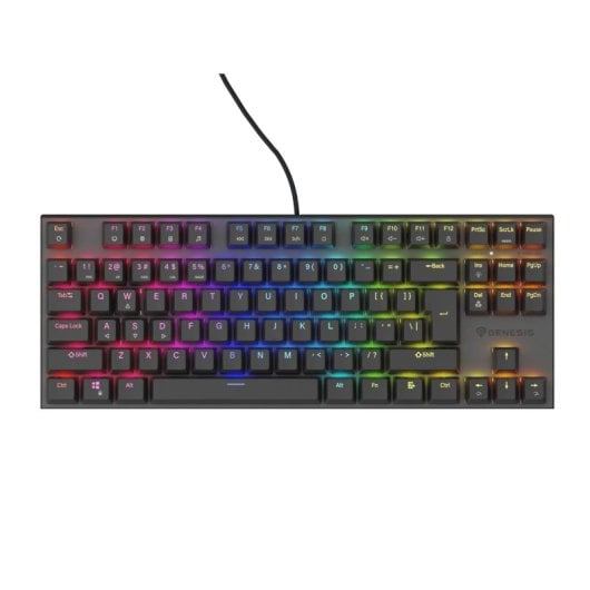 Teclado mecánico Genesis Thor 303 TKL Layout ES Hot Swap RGB Outemu Peach Silent