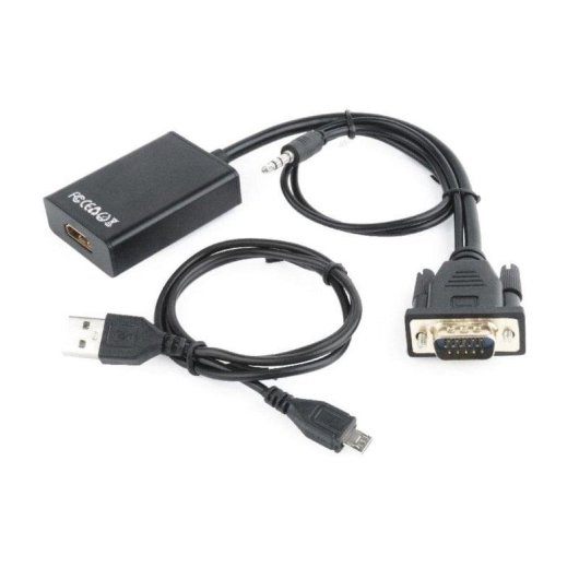 VGA zu HDMI Converter Gembird A-VGA-HDMI-01 0.15m USB Audio 1920x1080