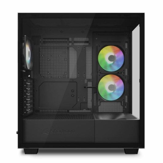 Boîtier Sharkoon Rebel C60 Midi Tower PC Noir ATX/Micro-ATX/Mini-ITX Verre trempé