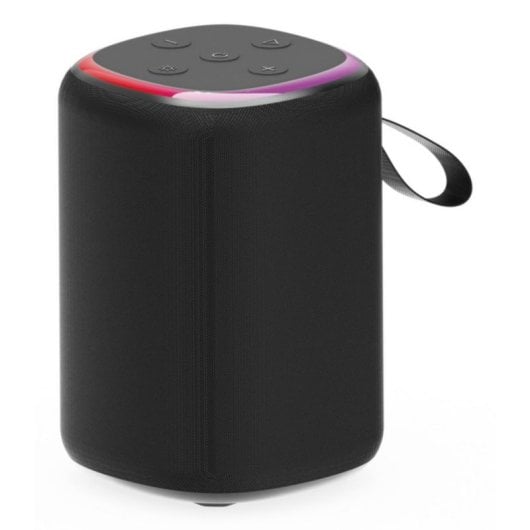 Altavoces Gembird Portátiles Inalámbricos Bluetooth 5W con luces LED RGB y manos libres