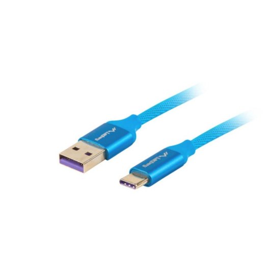 Cabo Lanberg CA-USBO-21CU-0010-BL USB A a USB C 1m Azul USB 2.0 0,48 Gbit/s Cabo Lanberg CA-USBO-21CU-0010-BL USB A a USB C 1m Azul USB 2.0 0,48 Gbit/s