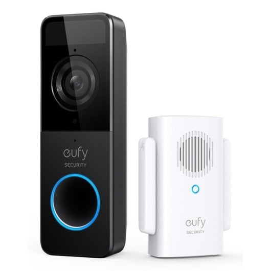 Video-Türklingel Eufy 1080p IP65 1600x1200px 5m Nachtsicht Akkubetrieb Video-Türklingel Eufy 1080p IP65 1600x1200px 5m Nachtsicht Akkubetrieb