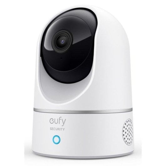 Câmera de vigilância Eufy Indoor CAM 2K Visão Noturna Interna Detecção IA Áudio Bidirecional Controle por Voz