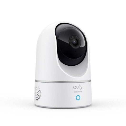 Câmera de vigilância Eufy Indoor CAM 2K Visão Noturna Interna Detecção IA Áudio Bidirecional Controle por Voz