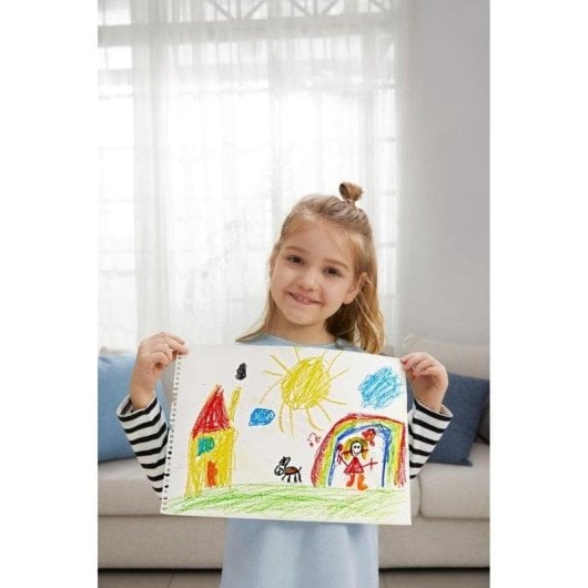 Câmera de vigilância Eufy Indoor CAM 2K Visão Noturna Interna Detecção IA Áudio Bidirecional Controle por Voz