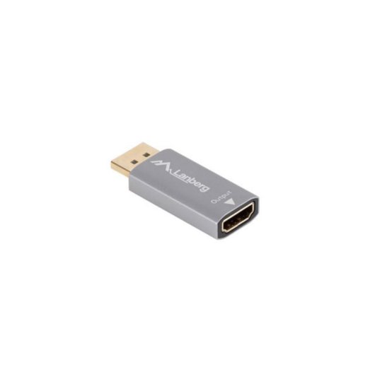 Adaptador Lanberg AD-DP-HD-01 HDMI Tipo A para DisplayPort Macho Direito Adaptador Lanberg AD-DP-HD-01