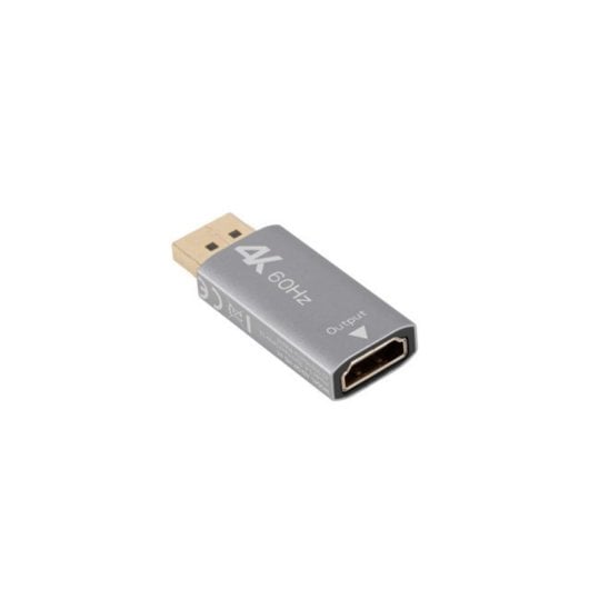 Adaptador Lanberg AD-DP-HD-01 HDMI Tipo A para DisplayPort Macho Direito Adaptador Lanberg AD-DP-HD-01
