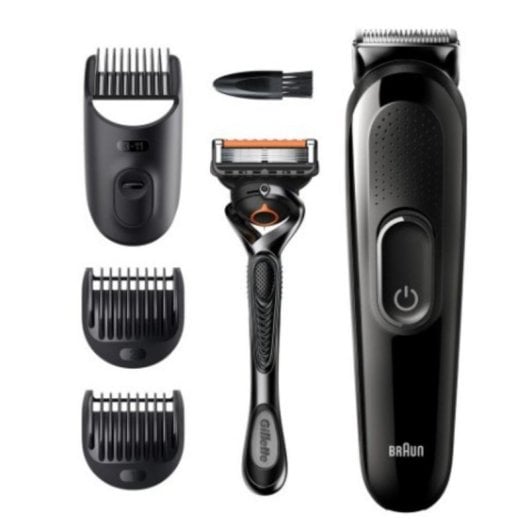 Recortadora Braun SK3300 Batería Negro, 3 peines precisión, 0,5-11mm