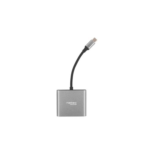 Hub NATEC Fowler Mini USB 2.0 Type-C HDMI USB 3.2 Gen 1 USB 3.2 Gen 1 Type-C Cinzento Hub NATEC Fowler Mini USB 2.0 Type-C HDMI USB 3.2 Gen 1 USB 3.2 Gen 1 Type-C Cinzento