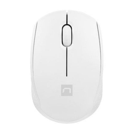 Ratón Natec Stork inalámbrico 1600 DPI Ambidestro Blanco