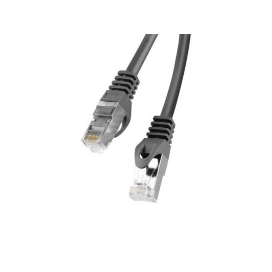 Cabo de rede Lanberg PCF6-10CC-0500-BK 5m Cat6 F/UTP FTP RJ-45 Preto