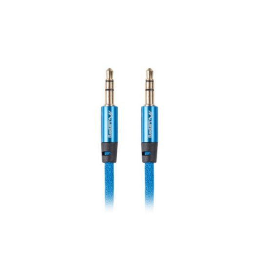 Audiokabel Lanberg CA-MJMJ-10CU-0010-BL 3,5mm Stecker zu Stecker 1m Blau Audiokabel Lanberg CA-MJMJ-10CU-0010-BL 3,5mm Stecker zu Stecker 1m Blau