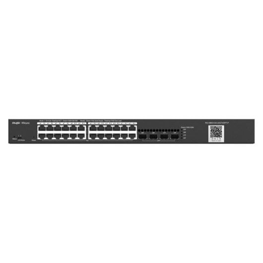 Switch Ruijie RG-NBS3100-24GT4SFP-P 24 Puertos Gigabit 4 SFP PoE+ Gestor Cloud L2