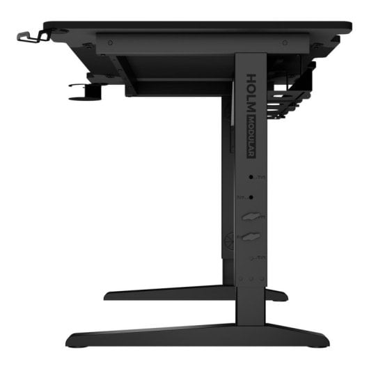 Mesa Gaming Genesis 120cm Acero y MDF Altura Regulable LED Paneles Modulares