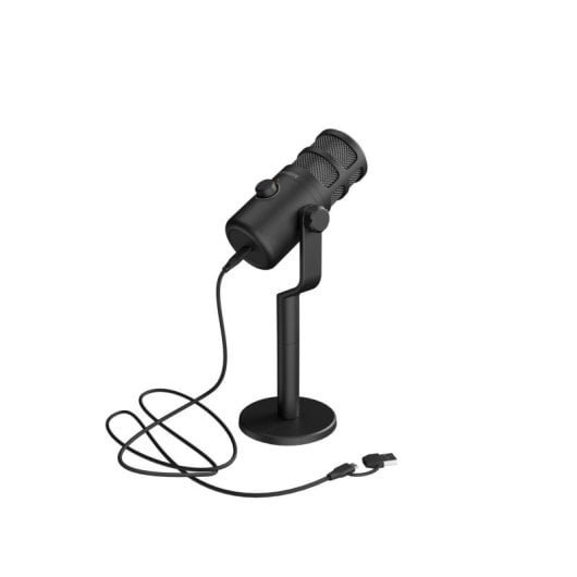 Micrófono Genesis Radium 350D USB-C cardioide con filtro antipop integrado y control de volumen