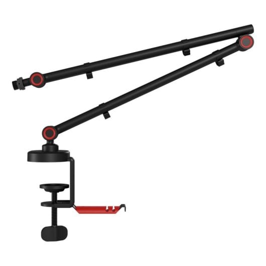 Soporte de brazo para micrófono Genesis NGM-2156 Thulium 500 Base escritorio, acero compacto 1Kg