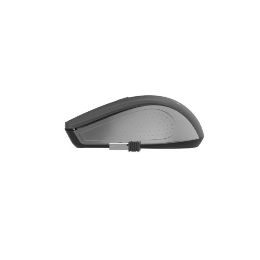 Ratón Gembird inalámbrico 1600 DPI 4 botones Nanoreceptor USB ambidiestro negro/gris