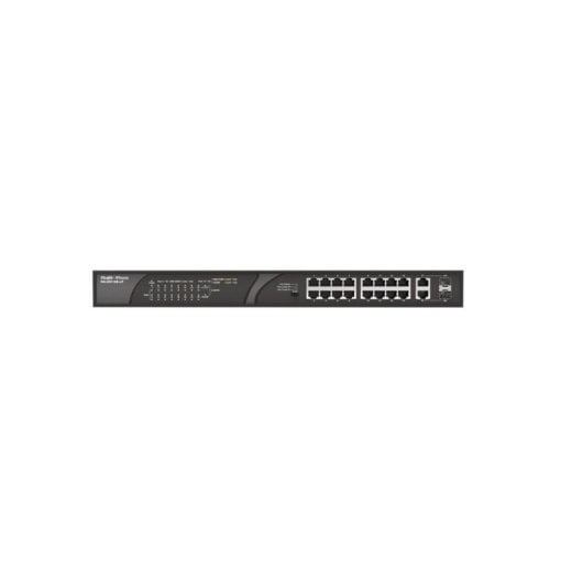 Switch Ruijie RG-ES118S-LP 18 Puertos Fast Ethernet PoE Montaje en Rack