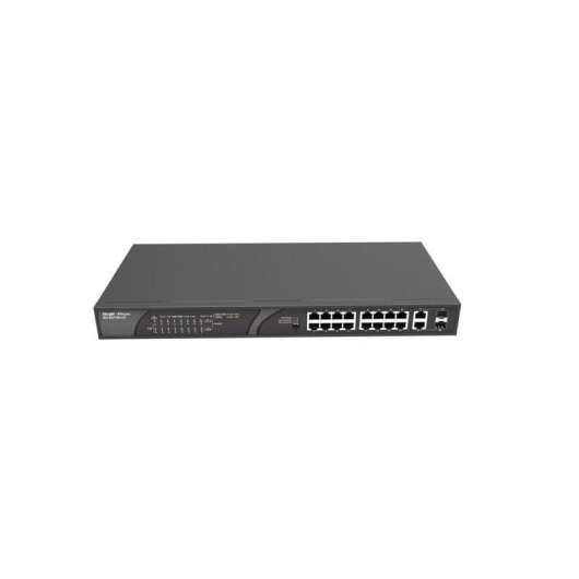 Switch Ruijie RG-ES118S-LP 18 Ports Fast Ethernet PoE Montagem em Rack