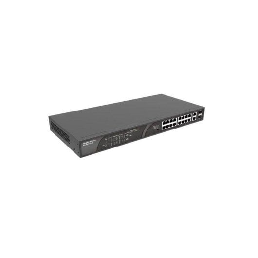 Switch Ruijie RG-ES118S-LP 18 Ports Fast Ethernet PoE Montagem em Rack