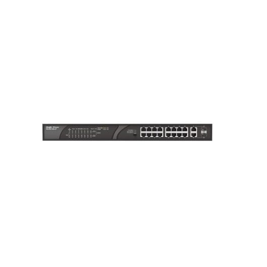 Switch Ruijie RG-ES118S-LP 18 Ports Fast Ethernet PoE Montagem em Rack