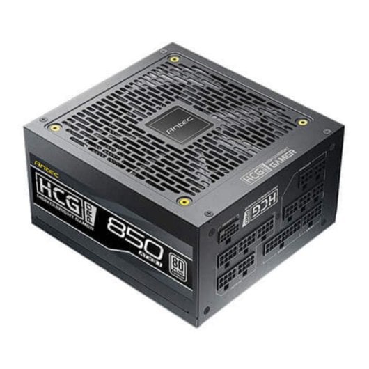 Fuente de Alimentación Antec 850W Certificación 80+ Platinum Modelo HCG850 PRO ATX 3.1 Enfriamiento Activo