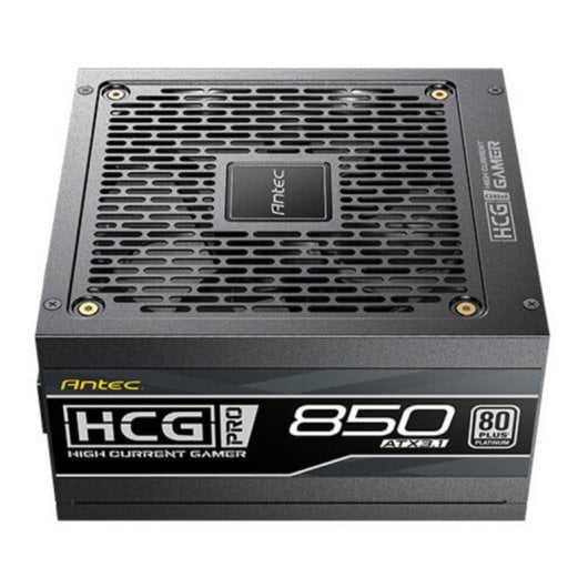 Fuente de Alimentación Antec 850W Certificación 80+ Platinum Modelo HCG850 PRO ATX 3.1 Enfriamiento Activo