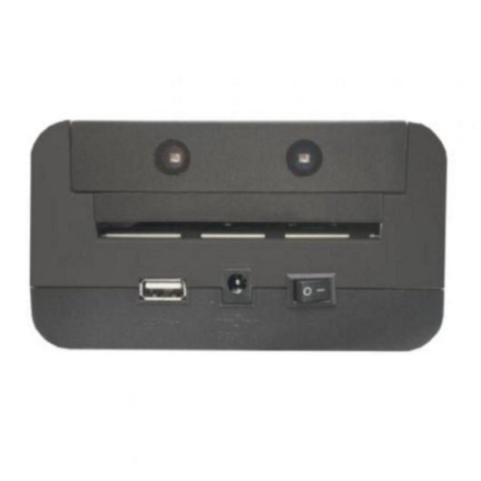 Detector de Billetes Mustek D9 Multidivisa IR UV LCD Contador Batería Recargable Actualizable