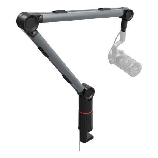 Soporte de brazo para micrófono Genesis NGM-2157 Thulium 700 aluminio base escritorio gris 1,1kg