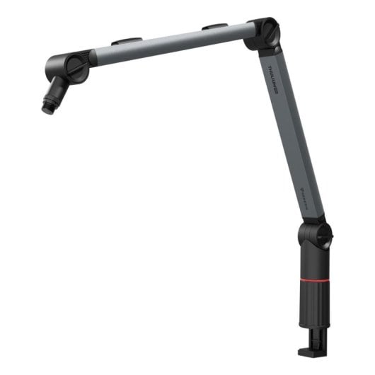 Soporte de brazo para micrófono Genesis NGM-2157 Thulium 700 aluminio base escritorio gris 1,1kg