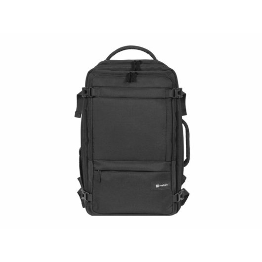 Mochila NATEC Camel Lite para portátil 15.6" 3 compartimentos 800g monocromo