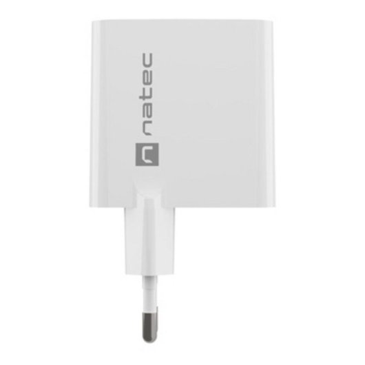 Chargeur NATEC NUC-2144 20V avec Protection Surcharge, 1 Port USB-C, Blanc