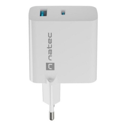 Chargeur NATEC NUC-2144 20V avec Protection Surcharge, 1 Port USB-C, Blanc